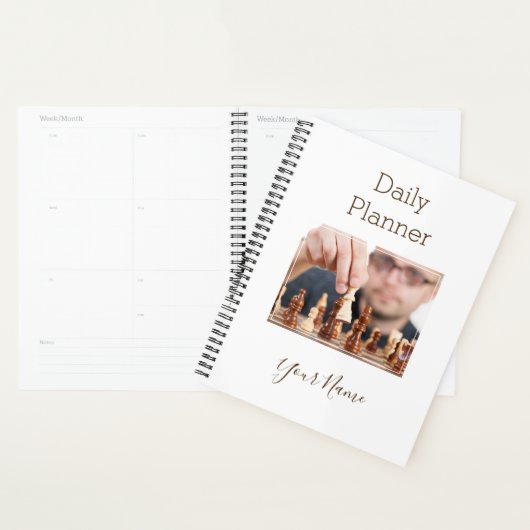 Chess Game Photo Daily Planner - HAMbWG (Display)