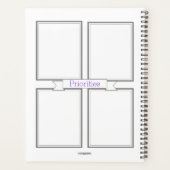 Chess Game Photo Daily Planner - HAMbWG (Achterkant)