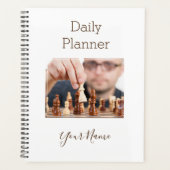Chess Game Photo Daily Planner - HAMbWG (Voorkant)