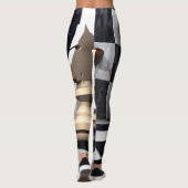 Chess Game Play Leggings (Achterkant)