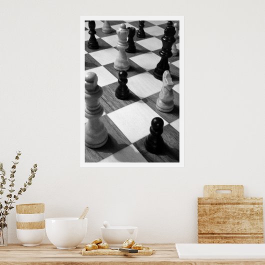 Chess Game Poster (Keuken)