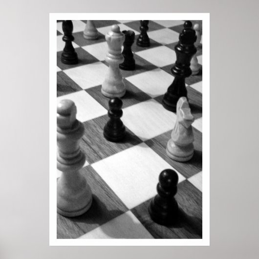 Chess Game Poster (Voorkant)