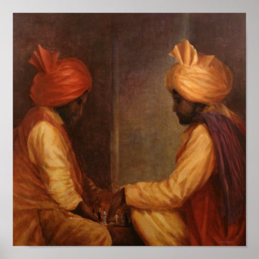 Chess Game Poster (Voorkant)