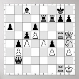 Chess Game Poster Seven