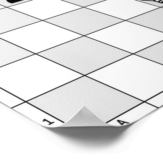 Chess Game Poster Two (Hoek)