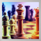 Chess Game Print (Voorkant)