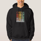 Chess game retro  hoodie (Voorkant)