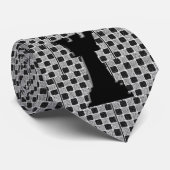 Chess Game Rook en Board Stropdas (Opgerold)