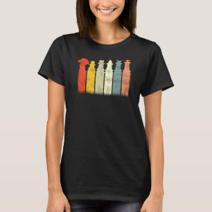 Chess Game-schaafdeelontwerp T-shirt