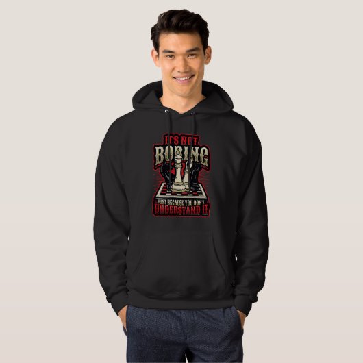 Chess Game Strategy Playing Chess Player Chess   1 Hoodie (Voorkant volledig)