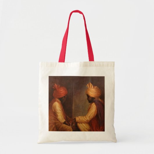 Chess Game Tote Bag (Voorkant)