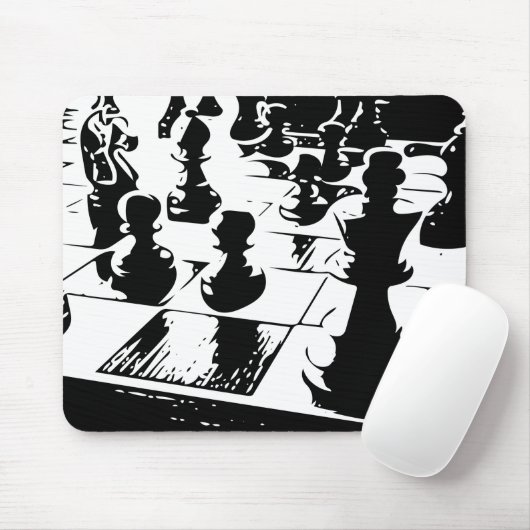 Chess Gamer Muismat (Met muis)