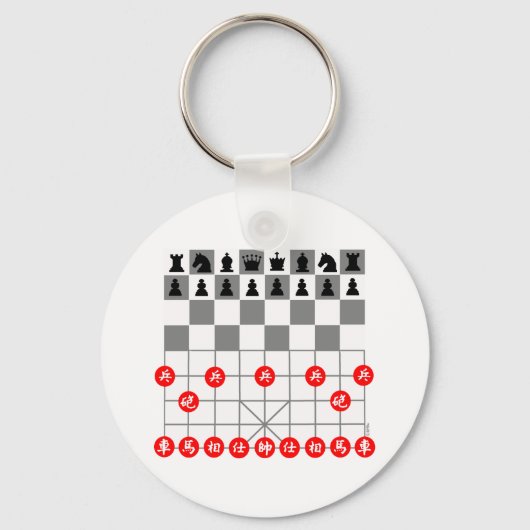 Chess games sleutelhanger (Voorkant)