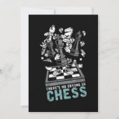 Chess Geek Gift Chess Kaart (Voorkant)