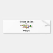Chess Genes Inside (DNA-replicatie) Bumpersticker (Voorkant)