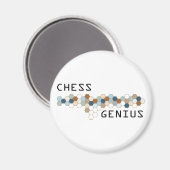 Chess Genius Magneet (Voorkant / Achterkant)