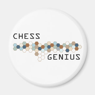 Chess Genius Magneet