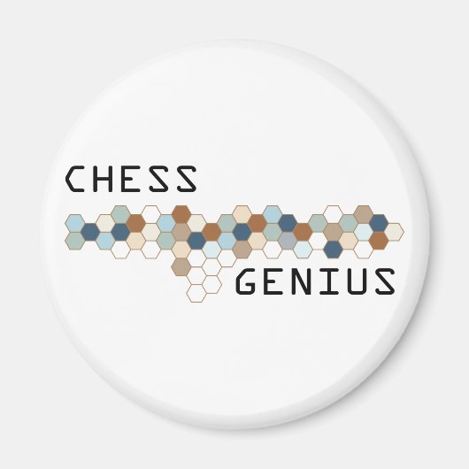 Chess Genius Magneet (Voorkant)