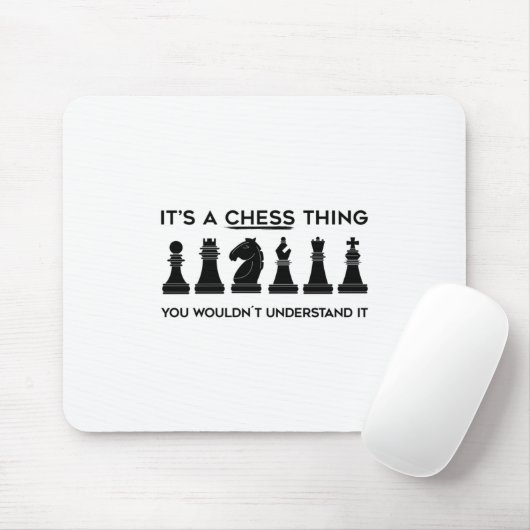 Chess Gift | Chessboard Chessboard Chess Club Muismat (Met muis)