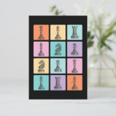 Chess Gift | Ik hou echt van de schaakstukken Kaart (Staand voorkant)