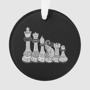 Chess Gift   Ik hou echt van de schaakstukken Ornament