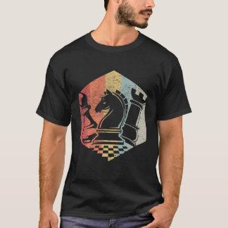  Chess Gift Retro Chessmen Chess Player T-shirt