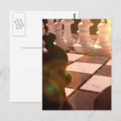 Chess Grandmaster Briefkaart (Voorkant / Achterkant)