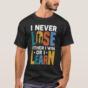 Chess Graphic Mannen Boys Chess Coach Chess Player T-shirt