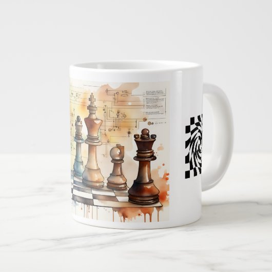 Chess Grote Koffiekop (Voorkant rechts)