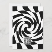 Chess Halloween Kaart (Achterkant)