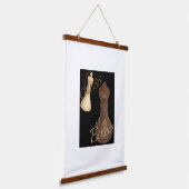 Chess Hangend Wandkleed (Gebogen)