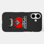 Chess Heart Pieces Strategiespel Liefde Passie Case-Mate iPhone Case (Achterkant (horizontaal))