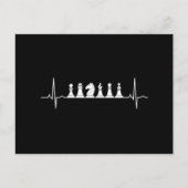 Chess Heartbeat Chess Briefkaart (Voorkant)
