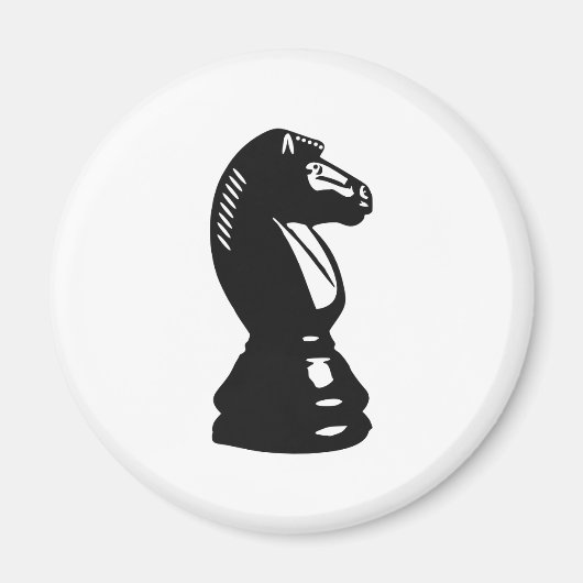 Chess - Horse Magneet (Voorkant)