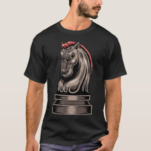 Chess Horse Piece  Chess Knight voor een T-shirt