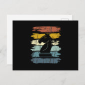 Chess Horse Retro Briefkaart (Voorkant / Achterkant)
