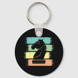 Chess Horse Retro Sleutelhanger