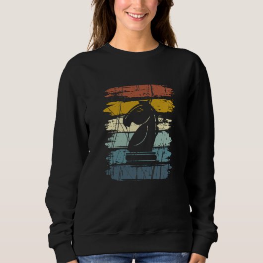 Chess Horse Retro Trui (Voorkant)