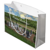 Chess Iedereen Happy Birthday! Groot Cadeauzakje (Achterkant Gekanteld)