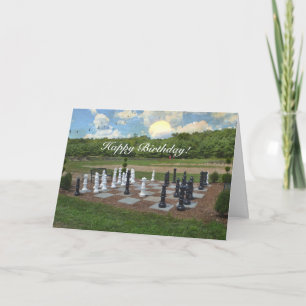 Chess Iedereen Happy Birthday Kaart