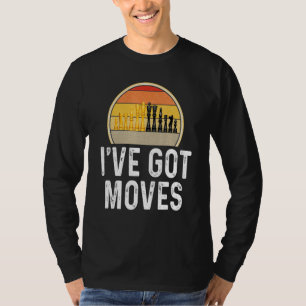 Chess Ik heb een spelerscadestuk T-shirt