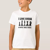 Chess - Ik hou van Chess T-shirt (Voorkant)