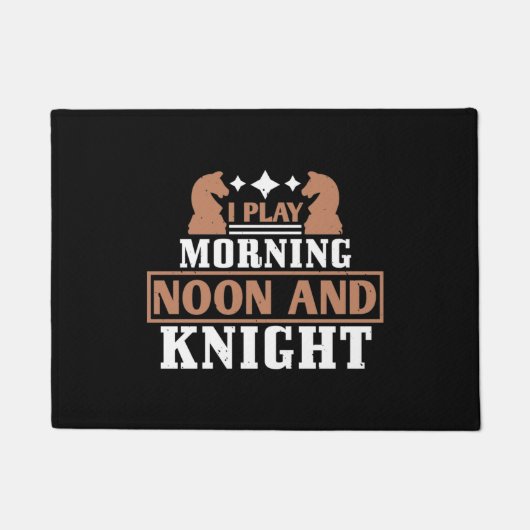 Chess - Ik speel morgenmiddag en 's nachts Deurmat (Voorkant)