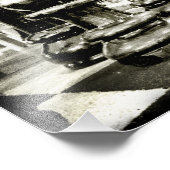 Chess in Black en White Foto Afdruk (Hoek)