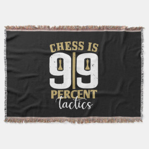 Chess is 99 % tactiek deken
