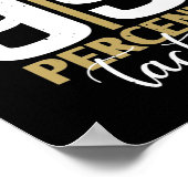 Chess is 99 % tactiek poster (Hoek)