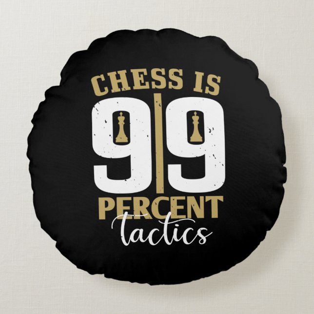 Chess is 99 % tactiek rond kussen (Voorkant)