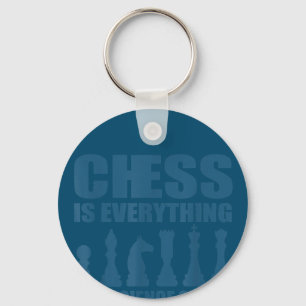 Chess is Art Science Sports Gift Women Mannen Sleutelhanger