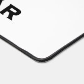 Chess is een oorlogsreflecterende schaakstukken bureaumat (Hoek)