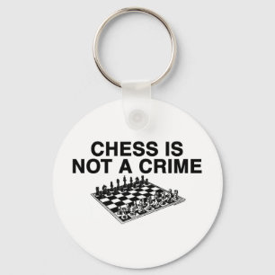 Chess is geen misdaad sleutelhanger